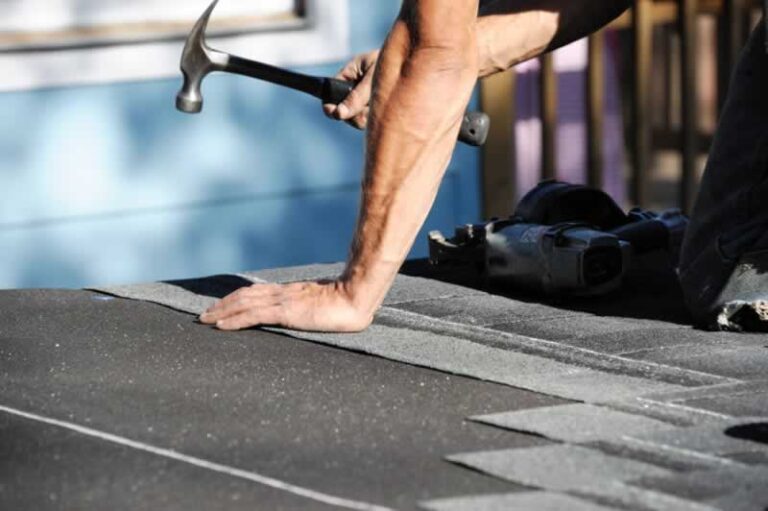 fixing the shingles