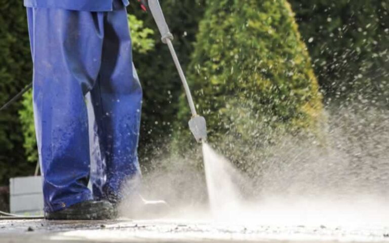 power washing asphalt driveway