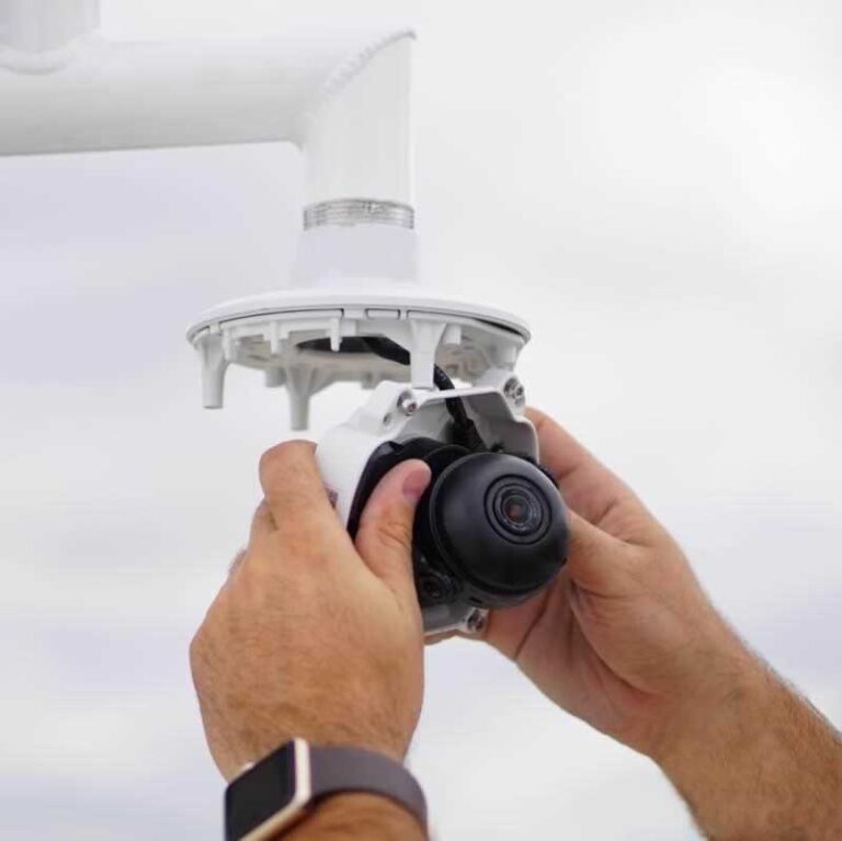 installing security camera