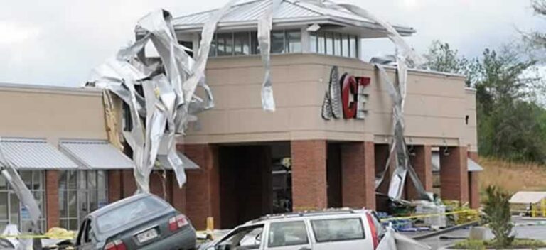 damaged business property