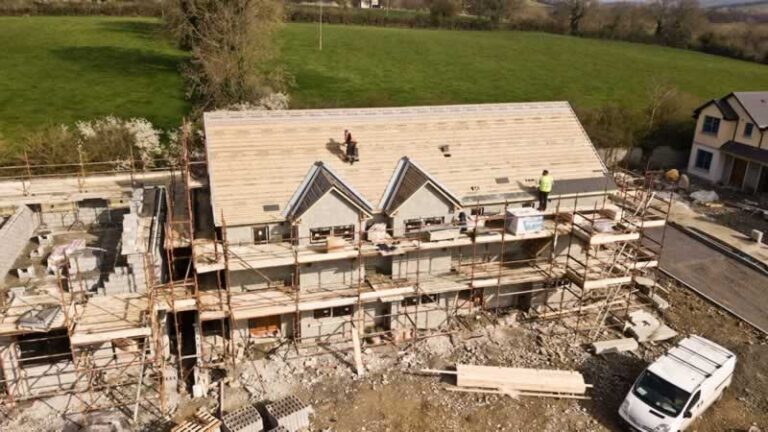 building new roof