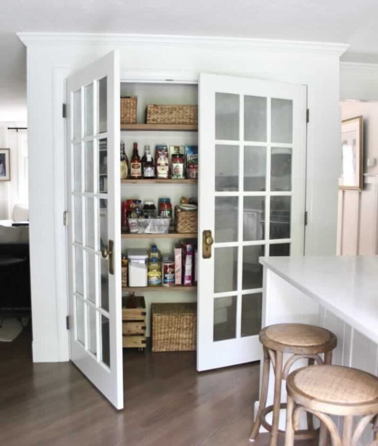 double pantry door