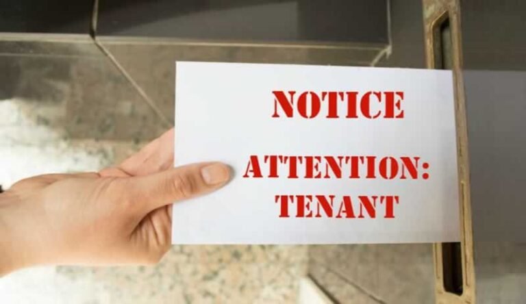 tenant notice