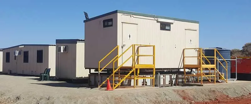 mobile steel mining buildings
