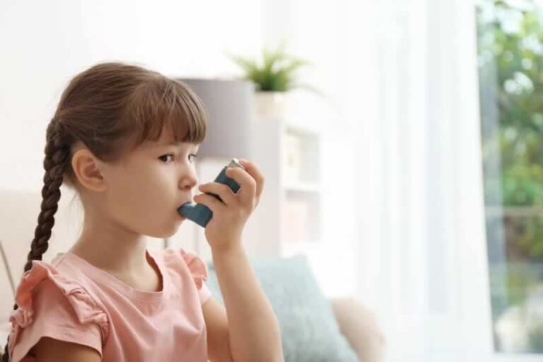 kid with allergy