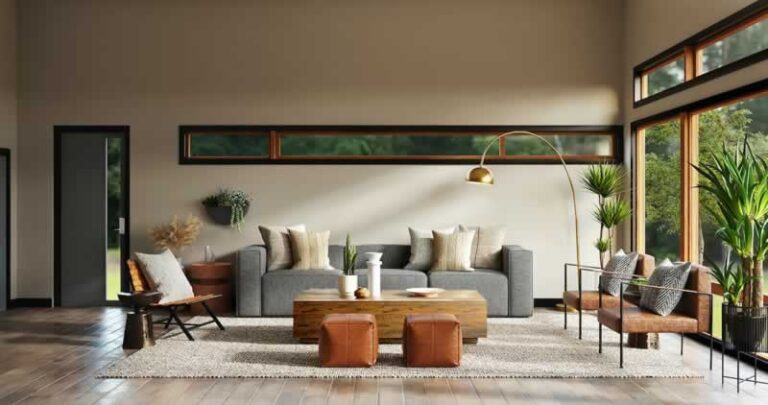 eco friendly living room