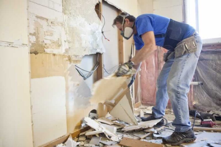asbestos in the walls