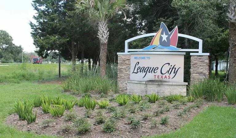 League City sign