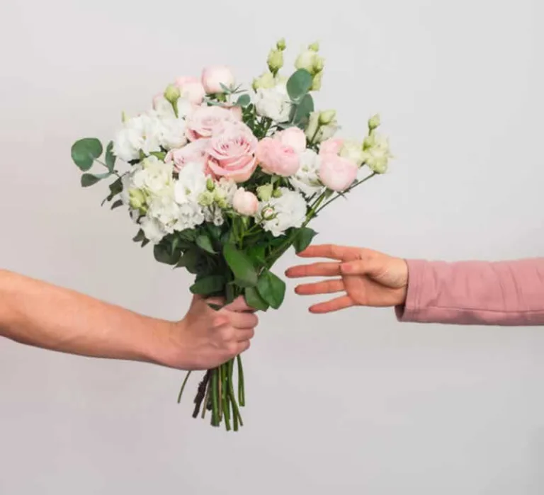 delivering flowers