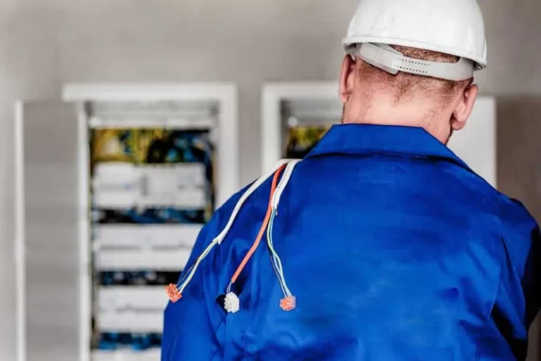 electrician installing wires