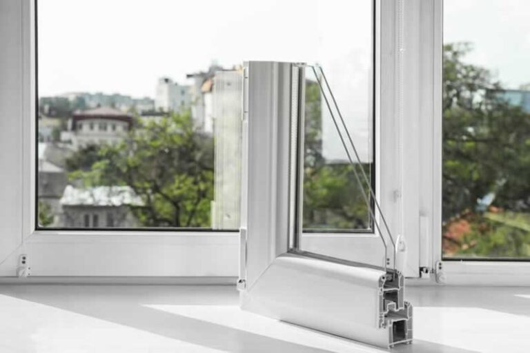 double glazed window