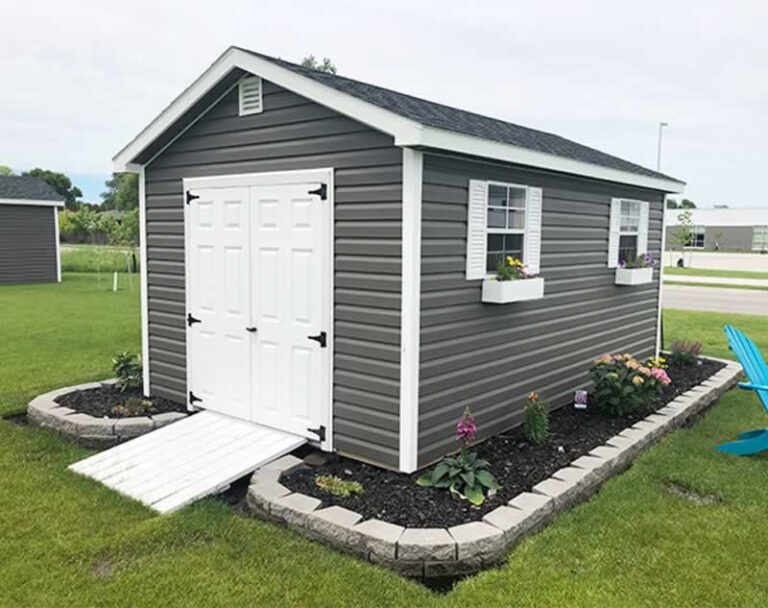 vinyl shed