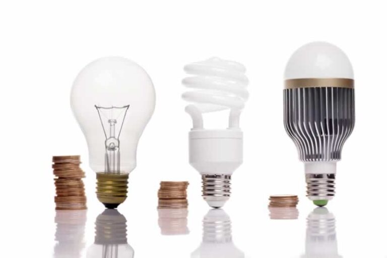 different types of light bulbs