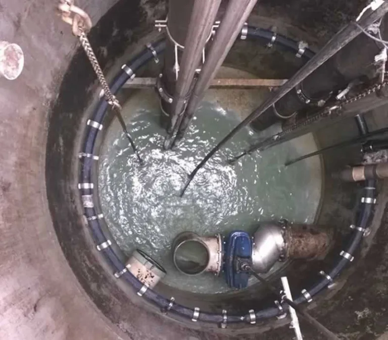 sewage pump station