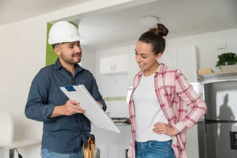 property manager explaining
