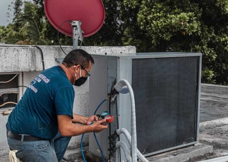 checking AC pressure