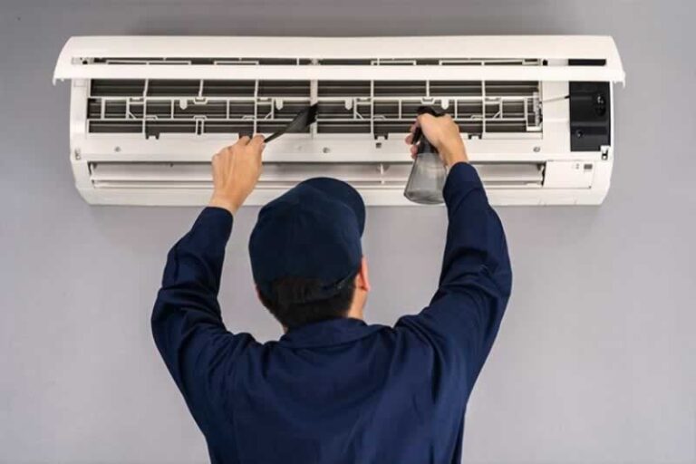 fixing indoor AC unit