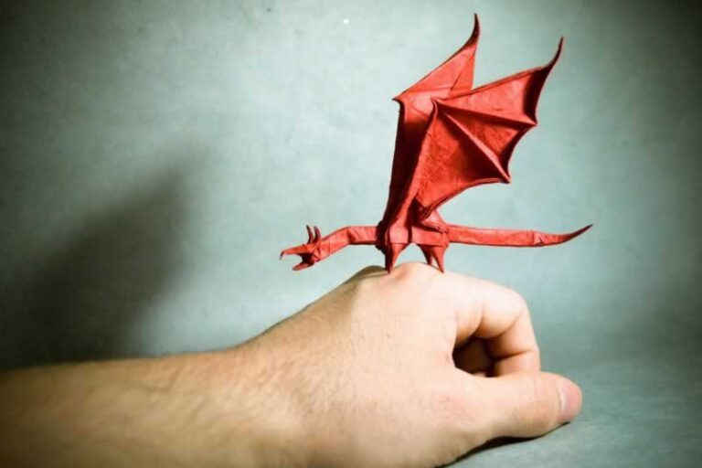 Beautiful Origami According to the Instructions