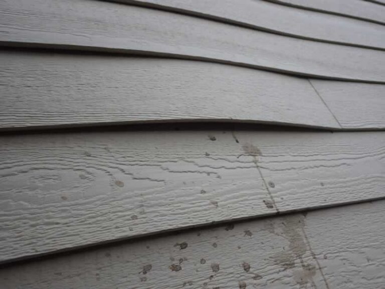 Why is my new vinyl siding wavy?