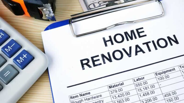 renovating on a tight budget