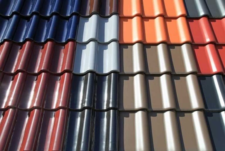 different roofing materials