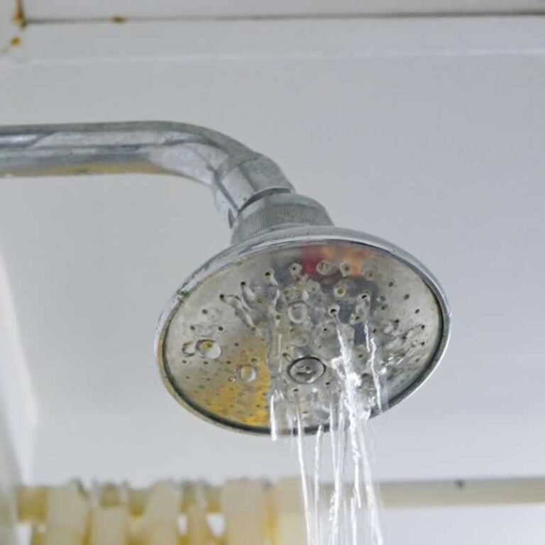 low water pressure on shower