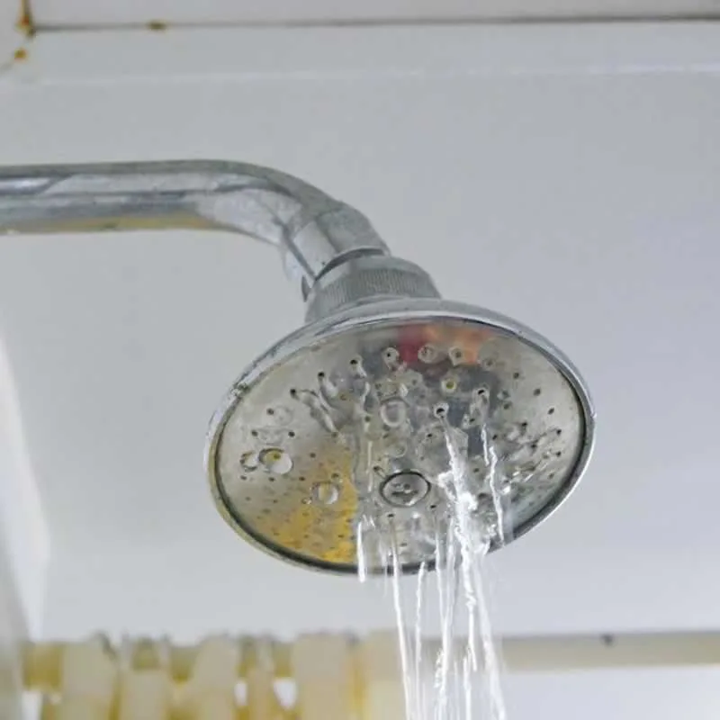 low water pressure on shower