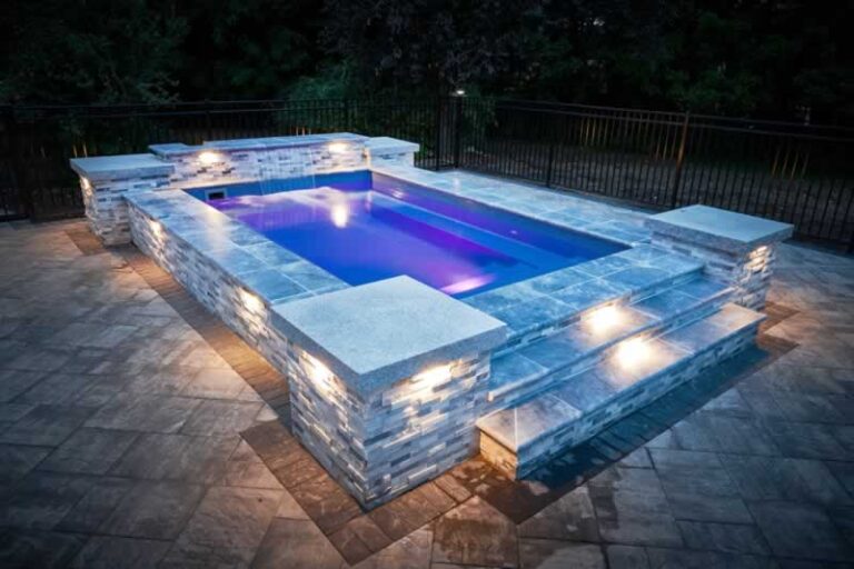 amazing LED pool lighting