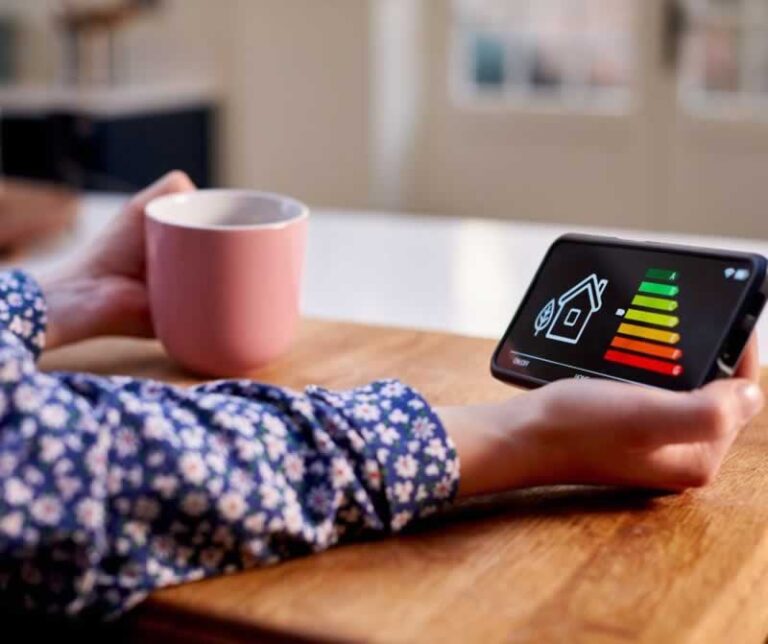 heating app on the mobile phone