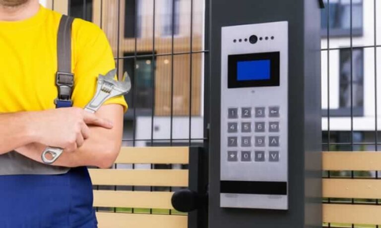 RFID lock for outdoor gate