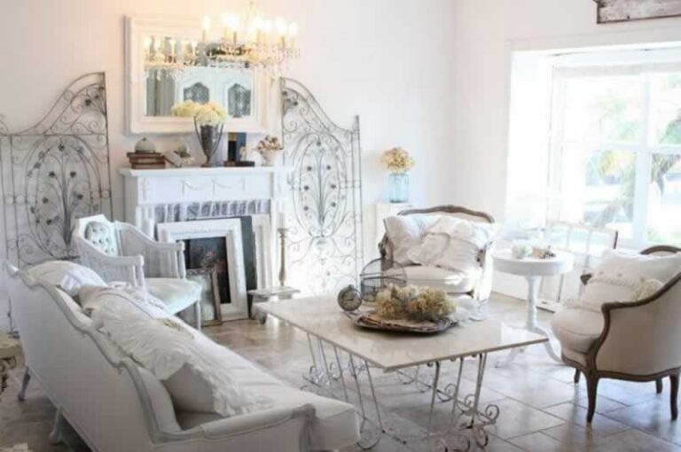 shabby chic living room