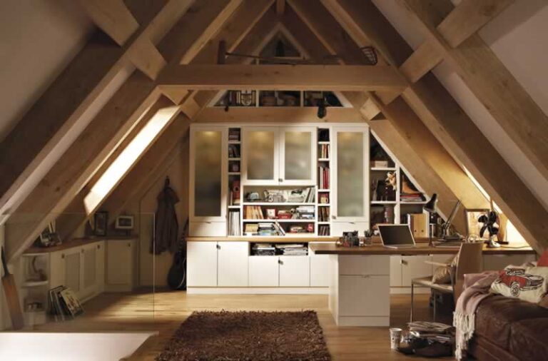 amazingly converted attic