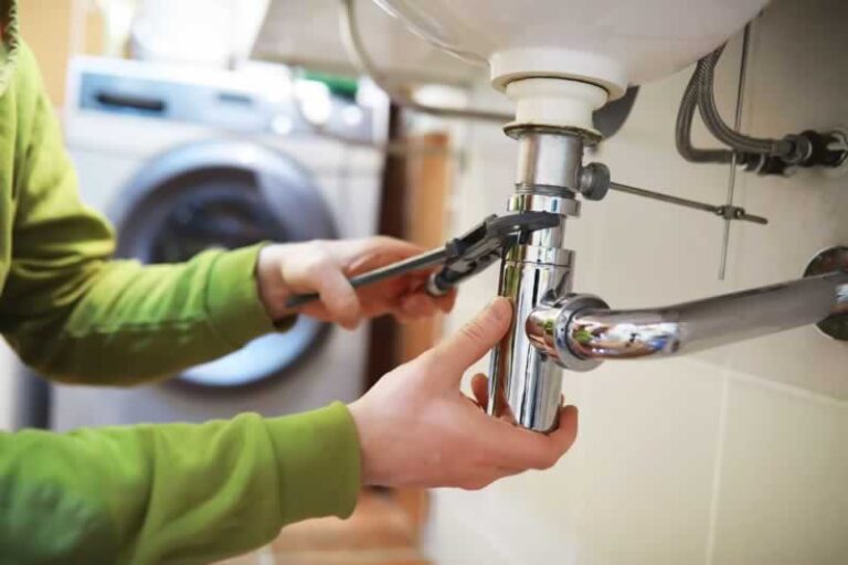 repairing sink drain