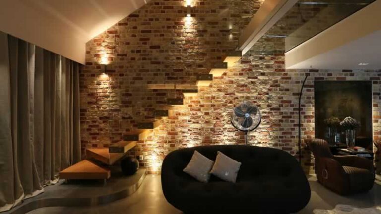 rustic home lighting