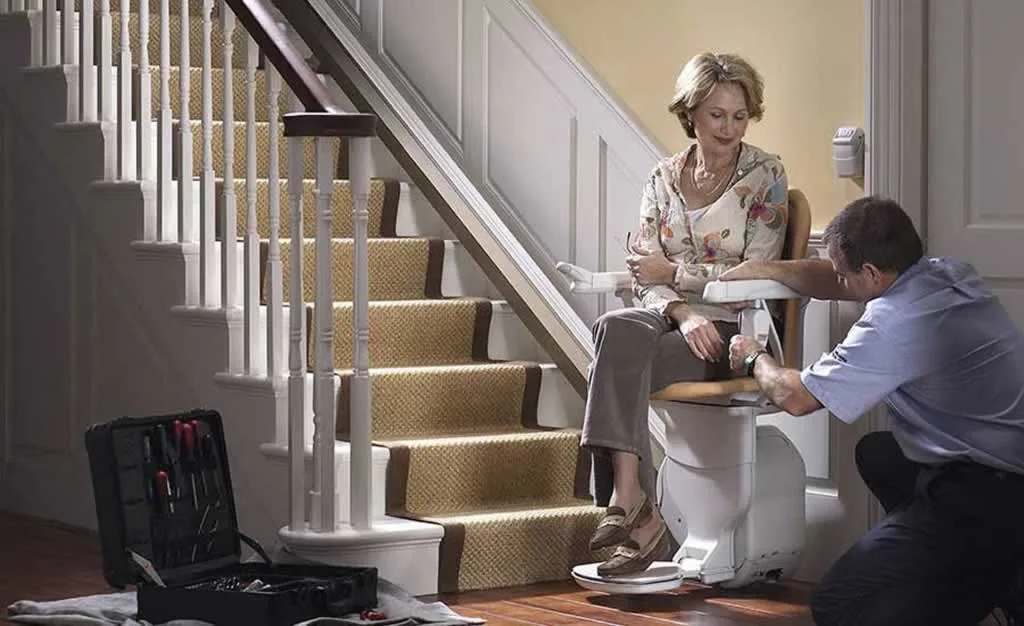 calibrating a new stairlift