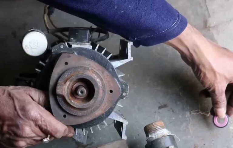 replacing parts on water pump