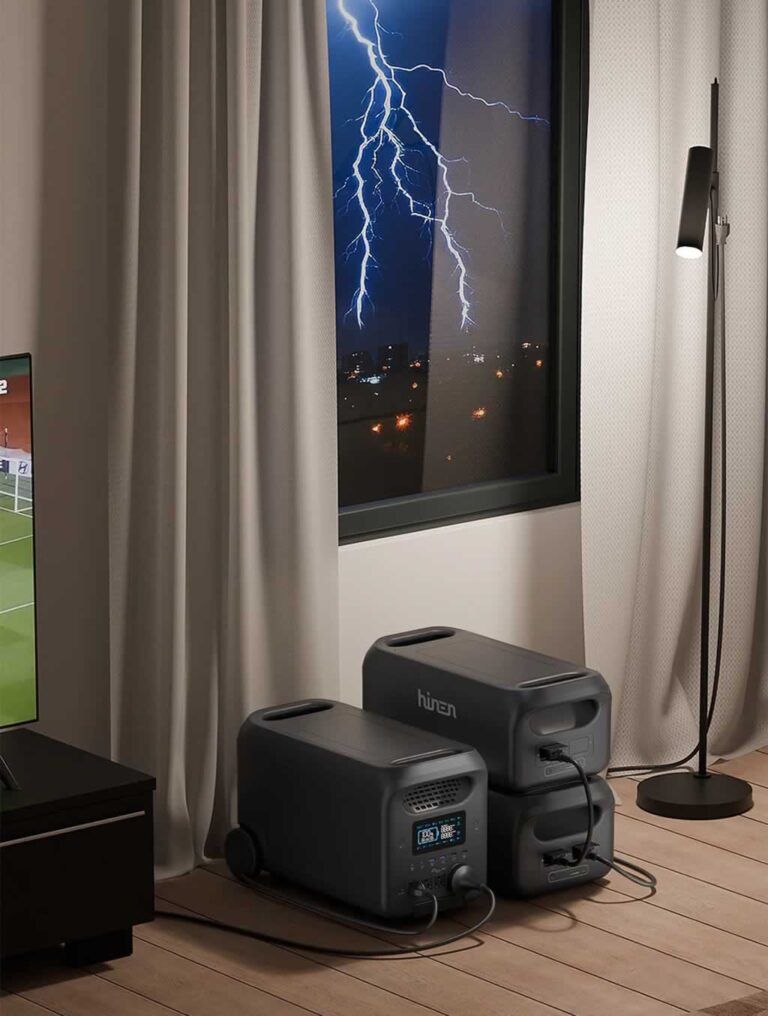 portable power station for PC during storm