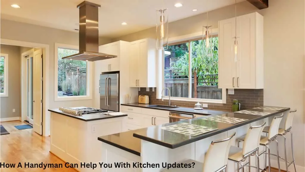 nicely remodeled kitchen with marble countertops
