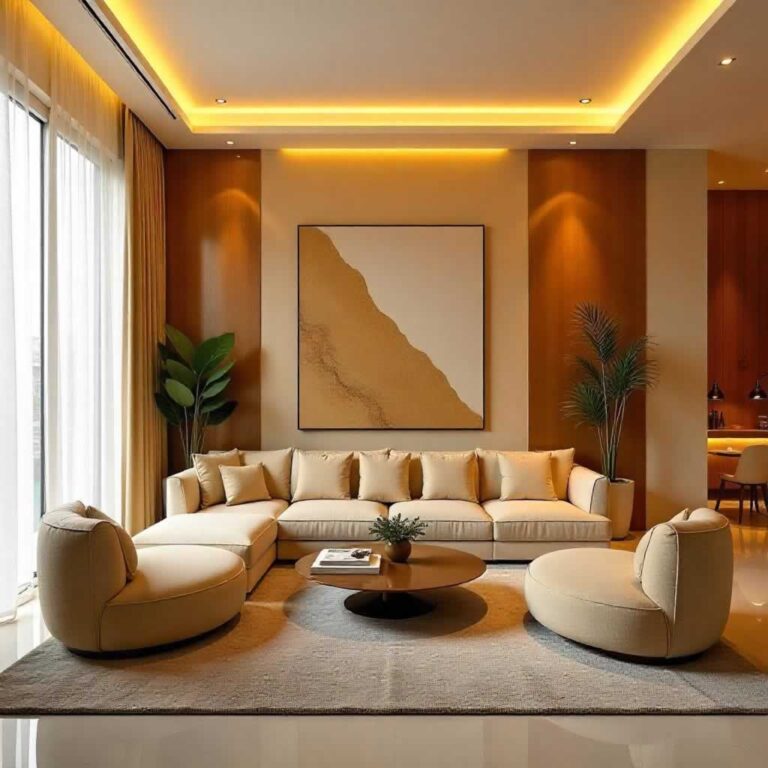 amazing interior design in the living room