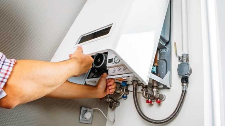 opening heater for inspection