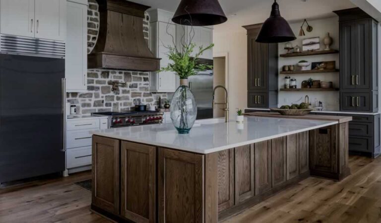 rustic custom kitchen cabinets