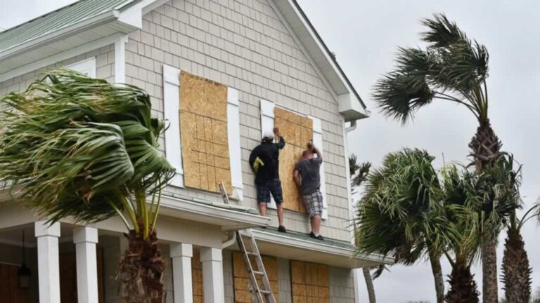 securing windows from storm