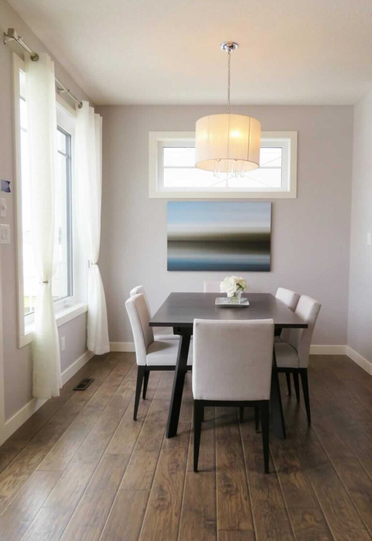 light in the living room