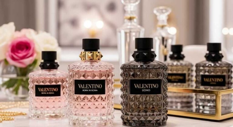 various kinds of Valentino parfumes