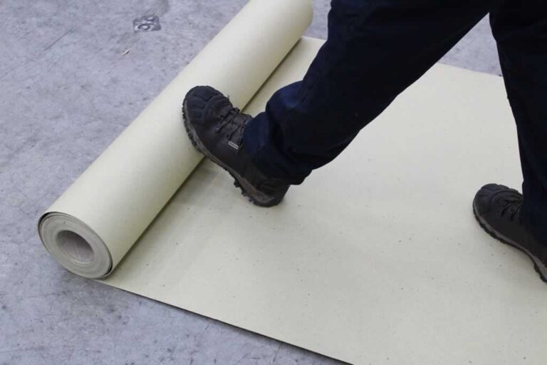 temporary floor protection for construction site