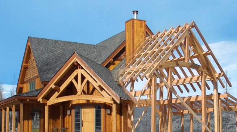 building a house with timber frame kit