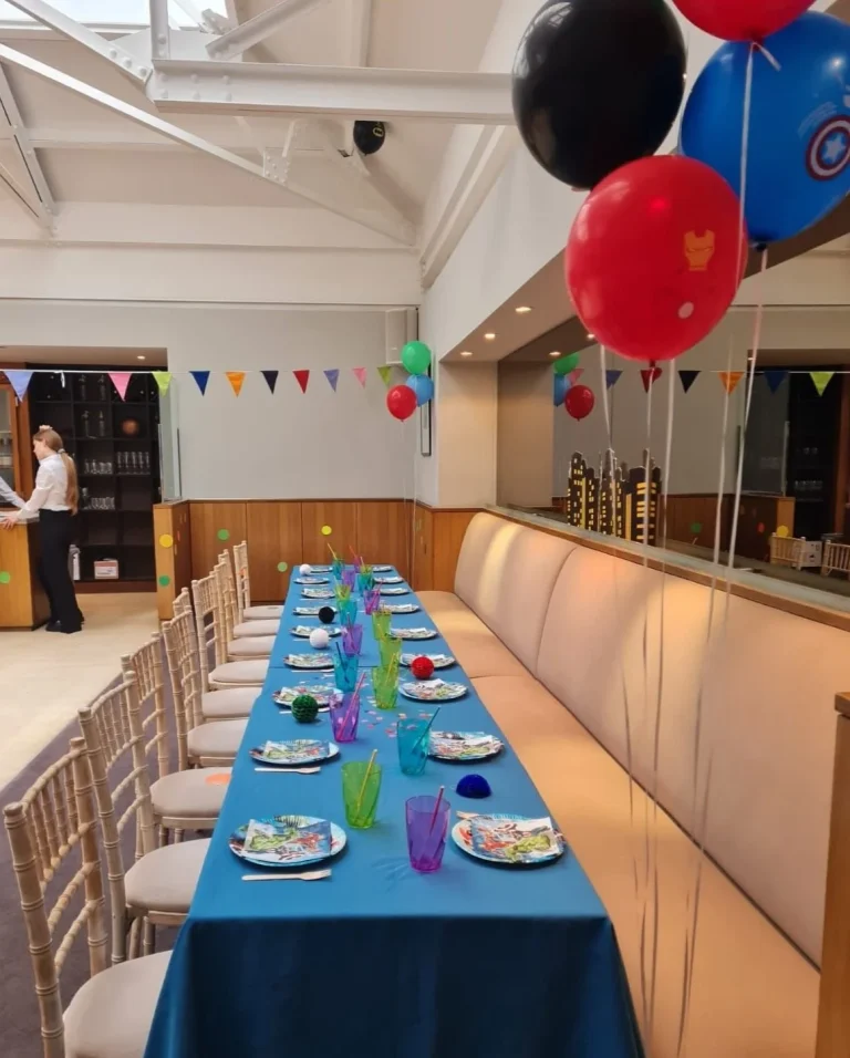 DIY organized party rental space