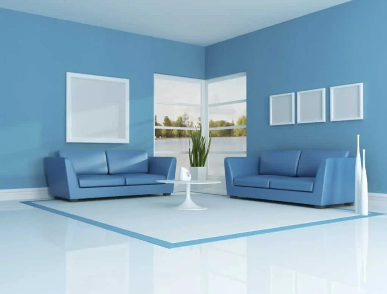 amazing paint job in an apartment