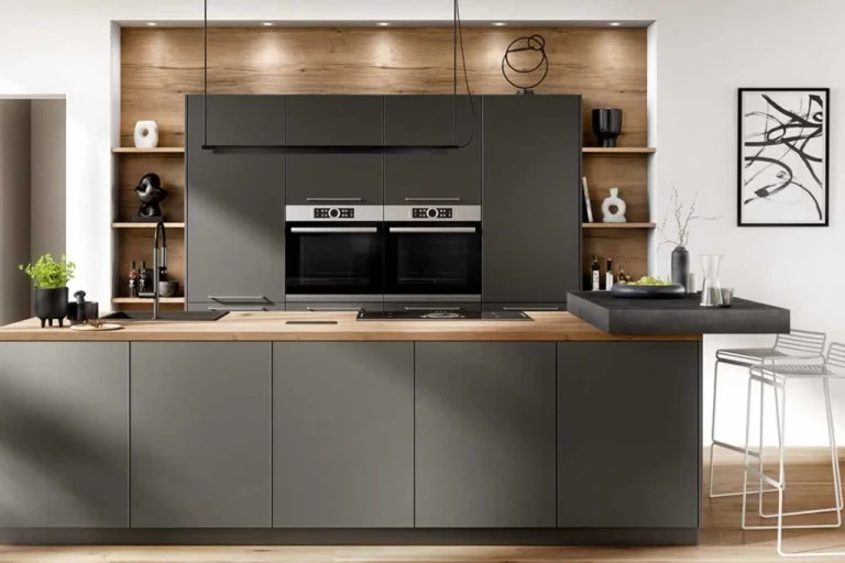 small kitchen with amazing cabinetry