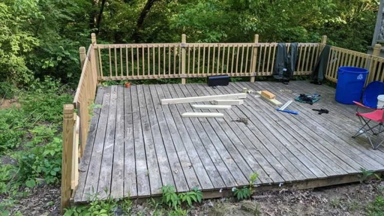 DIY deck that has gone horribly wrong